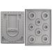 MARRTEUM Beading Boards Bracelet Necklace Design Boards Beading Jewelry Storage Tray for DIY Jewelry Making, 2PCS