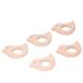 Beech Wooden Bird Teething Toys Set for Natural Pain Relief - 5 Pcs DIY Baby Teether Handiwork Accessory - Buy Online on SooperMarket.com