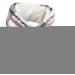 Vesone Neck Heating Pillow | Heated Scarf with 3 Temperature Settings | Versatile Neck Warmer for Men Women & Girls | Cream White Striped - Buy Online on SooperMarket.com