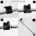 SUNDELY 40" Reptile Snake Tongs Grabber Catcher Handling Tool Stick Herp with Wide Jaw Self Locking Collapsible Foldable Stainless Steel - Buy Online on SooperMarket.com