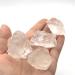 Natural Crystals and Stones 3pc Natrual Clear Quartz Crystal Raw Rock Polishing Stone for Reiki for Decoration kaixun - Buy Online on SooperMarket.com