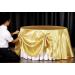 Charmeuse Satin Fabric - 5 Yards Continuous - 60 Wide - Silky Bridal & Fashion Crafts - Rich Gold Color - Buy Online on SooperMarket.com