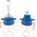 Practical Inhaler Buoy Type Inhaler O2 Pressure Reducer Gauge Flow Meter for Hospital Home Plastic Inhaler Flow Meter Humidification Bottle Supply System Bag - Buy Online on SooperMarket.com