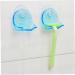 TOSSPER 2-Piece Suction Razor Holder & Toothbrush Organizer | Wall Sucker Hook for Bathroom & Shower Storage - International Shipping Available - Buy Online on SooperMarket.com