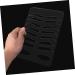 Didiseaon Eyebrow Stencil Plate Brow Template Lip Stencil Brow Practicing Tool Eyebrow Shape - Buy Online on SooperMarket.com