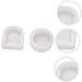 MAGICLULU 6 Pcs Cake Mold Silicone Baking Cup Cookie Cake Pan Cookie Silicone Cake Pan Ice Ball Mold Chocolate Making Mold Soap Candle Mold Mini Muffins Aroma White Bread Silica Gel Cake Pie Whitex3pcs 9X8X2.6CMx3pcs - Buy Online on SooperMarket.com