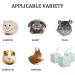 XKSOCT 5-Piece Tooth Grinding Stone Set for Hamsters Rabbits & Small Pets | Volcanic Molar Stone for Healthy Teeth - Buy Online on SooperMarket.com