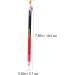 PLAFOPE 12pcs Lip Liner Eyeliner Makeup Lipliner Eyebrow Brush Angled Eye Shadow Pencils Lip Pencil Wooden - Buy Online on SooperMarket.com