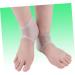 Healeved 1 Pair Foot Care Protector for Men Women Silicone Socks Moisturizing Socks Shoe Insole Shoe Filler Breathable Socks Gelt Shoe Inserts Silicone Gel Socks Heel White medium - Buy Online on SooperMarket.com