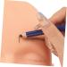Mikinona 1 Set Wood Brow Pencil Dark Brown Tattoos Positioning Pen Blue Eyebrow Pencil - Buy Online on SooperMarket.com