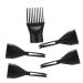 WOONEKY 5pcs Hair Dryer Comb Blower Comb Blow Dryer Comb Attachment for Hair Comb Attachment for Hair Dryer Universal Blow Dryer Comb Attachment Dryer Nozzle Replacement Hair Blower Nozzle