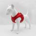 LOOK ANDE HOUSE Cauling Small Dog & Cat Dishes with Leash - Reflective Soft Padded Air-Mesh Dishes for Puppies & Small Dogs (S: Chest 29-33cm) - Red - Buy Online on SooperMarket.com