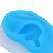 Silicone Left Ear Piercing Model - Flexible & Durable Teaching Tool with Transparent Base - Buy Online on SooperMarket.com
