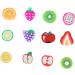 FRCOLOR 4800 Pcs 12 Fruit Sliced nail Art Accessories 3d Nail Charms Nail Diy Slices Nail Art Fruit Flatback Buttons Decor Nail Manicure Fruit Slices Nail Decals Flowers - Buy Online on SooperMarket.com