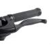 Premium Aluminum Alloy Bicycle Brake Levers - 2pcs Anti-Skid Handles for Mountain, Road, BMX Bikes - 4 Finger Design - Non-Slip Grip - 2.2cm Diameter - Buy Online on SooperMarket.com