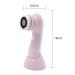 MOSCHOW Rechargeable Waterproof Facial Cleansing Brush - 3 Brush Heads, 2 Power Modes (Pink) - Buy Online on SooperMarket.com