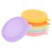 Alipis 6pcs Espresso Cup Appetizers Coffee Mugs Seasoning Plate Lids Small Dipping Bowls Lid Soy Sauce Dipping Bowls Lid Sauce Cups Cover Ketchup Small Plate Travel Silica Gel