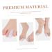 Healeved Silicone Toe Protector Caps - 6 Pairs | Thumb & Big Toe Sleeves for Bunion Relief | Gel Guards for Front Feet - Sebs Material - Buy Online on SooperMarket.com