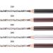 Baluue 2pcs Eyebrow Pen with Brush Eyebrow Pencil Long Lasting Waterproof Eyebrow Makeup Brown #5 1 count (Pack of 1) Marrom 5 - Buy Online on SooperMarket.com