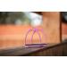 Equinate Stirrups Midway 10cm Pink - Anti-Slip Rubber Tread for Adults & Children - Set of 2 - International Shipping Available - Buy Online on SooperMarket.com