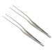 2Pcs Stainless Steel Tweezers - Corrosion & High Temp Resistant Multipurpose Tool for Hearing Amplifiers - Compact & Durable - Buy Online on SooperMarket.com