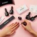 BLUESKY Gel Nail Polish Starter Kit - Autumn Gel Nail Set with UV LED Lamp, 3 Gel Polishes, Top & Base Coat, Cleanser, Nail File & Buffer - Buy Online on SooperMarket.com