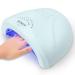 SUNUV 48W Nail Dryer UV Light for Gel Nail Polish Professional UV LED Lamp with 3 Timer Settings Nail Art Tools Auto Sensor SUNone Blue