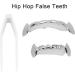 Shop Hip-Hop Teeth Set | Reusable Silver Costume Accessories for Men & Women - Perfect for Halloween & Parties! - Buy Online on SooperMarket.com