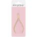 Aba Group Golden Cuticle Nippers with Two Springs 3 mm (1121) Stainless Steel Cuticle Cutter with Sharp and Smooth Cut Fine for Removing Excess - Buy Online on SooperMarket.com