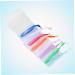 Ipetboom 10pcs Blue Braiding Ice Face Mold Soap Saver Net - Handmade Tool for Kids' Costumes Japanese Foam Net Clear Makeup Bags & French Manicure Pens - Buy Online on SooperMarket.com