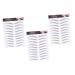 3 sheets Eyebrow False Artificial Fake Brow Sticker Transfer Eyebrows Temporary Imitation Decal 1 count (Pack of 1) Black