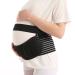 Qchomee Maternity Belt Pregnancy Support Belly Waist Belt Adjustable Lower Girdle Back Band for Pregnancy Belly Lifting Support to Relieve Back & Hip & Pelvic Floor Pain Postpartum Band XXL