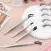 Sadkyer 4-Piece Rubber Coated Tweezers Set | Fine Tip & Flat Tip Epilator Pliers for Precision | Ideal for Beauty & Personal Care - Buy Online on SooperMarket.com