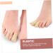 Silicone Gel Toe Protectors - 2 Pairs Soft Sleeve Covers for Runners | Hammertoe Cushion & Foot Care | 4x2.7cm - Buy Online on SooperMarket.com