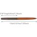 Lnhgh Nail Polish Brush - Tool Sandalwood Nail Polish Brush For Thin Details Fine Drawing Long Lines Home Use And Professional Nail Salon - Buy Online on SooperMarket.com
