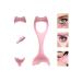 Eyeliner Stencils For Eyes Mascara Shield Applicator Guard Pads Mermaid Makeup Card with Eyelash Comb Resusable Silicone Eyeshadow Eyebrow Stencils Multifunction Eye Makeup Auxiliary Guard Tool