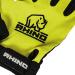Rhino Unisex Youth Rugby Gloves - Full Finger 1 Pack - XSB/SB Black - Premium Quality International Shipping - Buy Online on SooperMarket.com