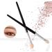 Buy Two-Color Rubber Cotton Eye Makeup Brushes - 10 PCS Sponge Applicator & Oval Tipped Eyeliner Brush for Flawless Eyeshadow | International Shipping Available - Buy Online on SooperMarket.com