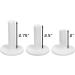 Orlimar White Rubber Driving Range Tees - 3 Pack (2, 2.5, 2.75) for Indoor & Outdoor Use - Buy Online on SooperMarket.com