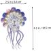 FOMIYES Fake Jellyfish Hair Clip Floral Pearl Hair Clip Pearl Snap Clips Pearl Hair Barrettes Hair Barrettes for Girls Jellyfish Hairpin Purple Vacation Hair Tie Holder Beach Faux Pearls - Buy Online on SooperMarket.com