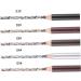 MUSISALY 2pcs Long Lasting Eyebrow Pencils Matte Eyeliner Pencil with Sharpener Eye Brow Pencils Kit Wooden - Buy Online on SooperMarket.com