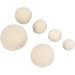 6 Wool Drying Balls Clothes Softening Balls Laundry Drying Reusable Balls Clothes Drying Accessories - Buy Online on SooperMarket.com