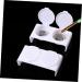 HAPINARY Nail Art Brush Cup Tools Dappen Dish for Nails Nail Soaking Bowl Monomer Holder Nail Bowl for Soaking Nail Monomer Dish Dapping Dish for Nails Wash Pen Various Acrylic - Buy Online on SooperMarket.com
