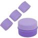 Verdant Touch Empty Silicone Cream Jar Silicone Cream Jars Travel Makeup Containers Set 3 Dispensers Refillable Empty Cream Jars with ed Lids and Spoon Portable Pink for Travel - Buy Online on SooperMarket.com