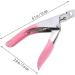 Beavorty Nail Art Scissors Metal Shears u Shaped Nail Scissors False Nail Tip Clipper Acrylic Nail Tool Nail Tool Stainless Steel Nail Clippers Nail File False Nails Manicure medium Rosy - Buy Online on SooperMarket.com