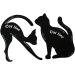 KALLORY Stencils 2pcs Eyeshadow Stencil Eye Stencil Eyeliner Stencil Mold The Cat Eye Makeup Set - Buy Online on SooperMarket.com