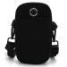 COOWOON GASSI BACK DOG TENTION PACK for dog walking dog bag with a POOP BAG Dispenser Crossbody Bag for cell phone dog-loose toys perfect for walks training running black