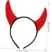 ABOOFAN Horn Headband Halloween Headbands for Women Halloween Horns Headband Cow Horn Headdress Devil Costume for Women Ladies Devil Costume Devil Cosplay Costume Plastic Props Photo Child - Buy Online on SooperMarket.com