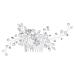 Mikinona 1 PC Piece Pearl Comb Wedding Hair Comb Bridal Hair Comb Wedding Headdress Wedding Hair Headdress