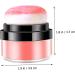 Healeved Oil Control Cushion Blush Matte Blush Loose Blush Makeup Maquillaje Makeup Blush Blush Plastic - Buy Online on SooperMarket.com
